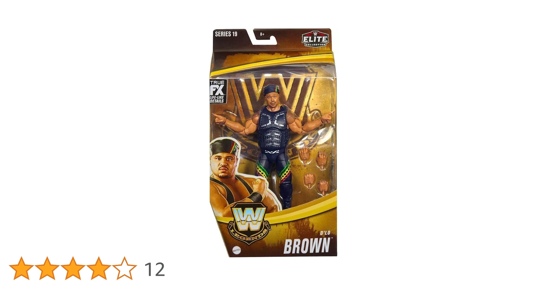 Amazon.co.jp: WWE エリートコレクション D'lo Brown アクション